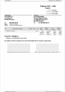 faktura vat