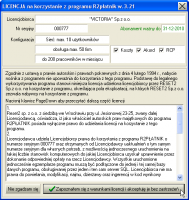 wczytywanie licencji