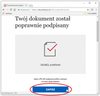 Zapisz plik JPK-VAT